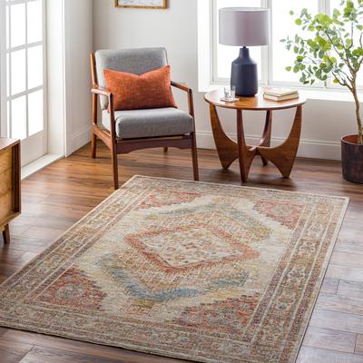 Livabliss Abigail Traditional Medallion Area Rug