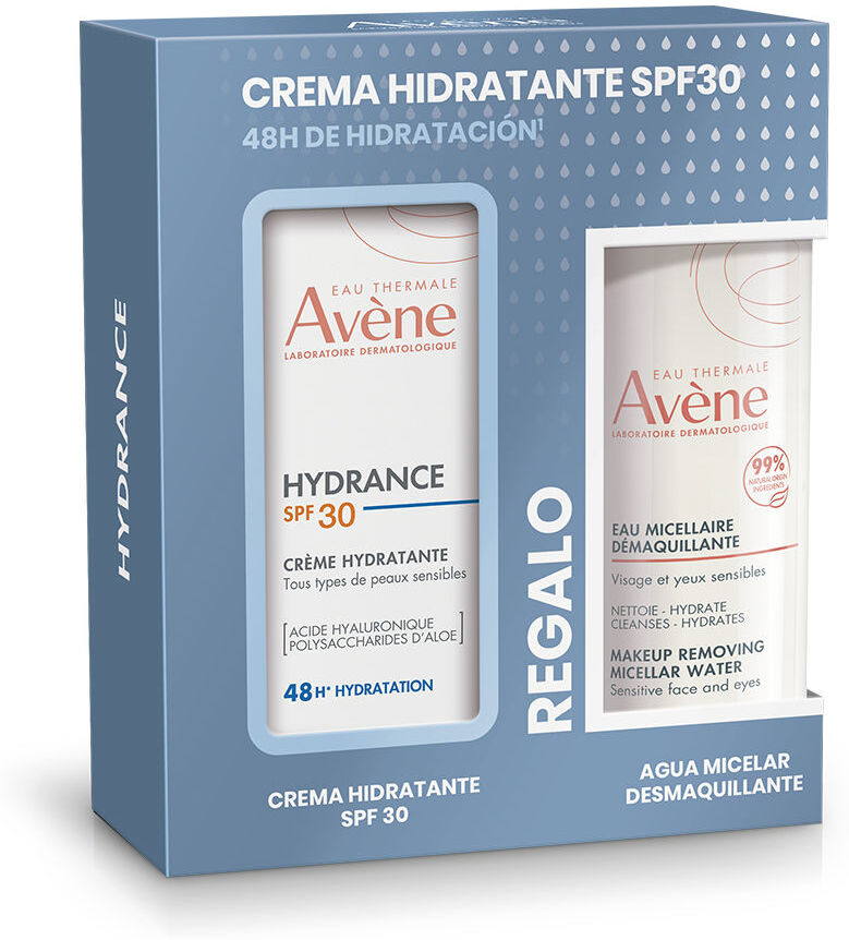 Avène Creme Hidratante Hydrance Fps 30 + Água Micelar (Conjunto com 2 unidades)