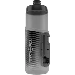 Fidlock Twist Single Bottle 600 Trinkflasche inkl. Connector - 0,6 - transparent/black