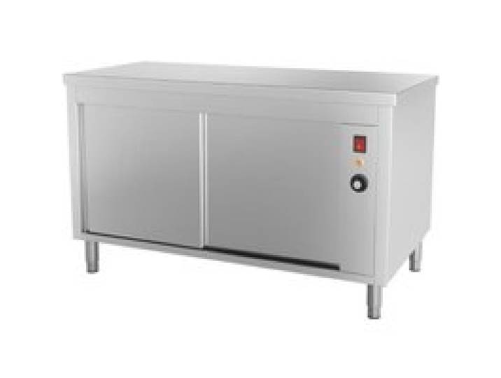 Meuble central chauffant - PESAGE MB - 1200 x 600 mm - 1200W - Caisson fermé - Pieds réglables