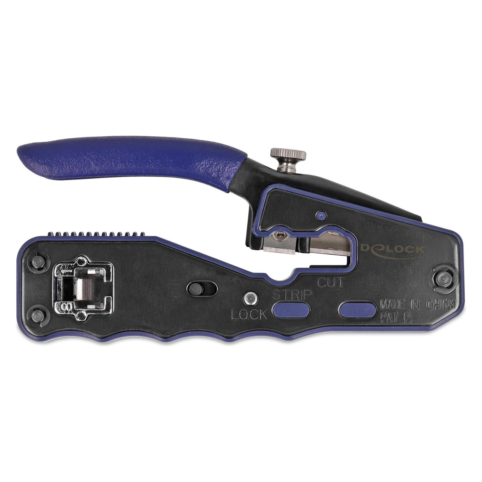 Delock Crimpzange für 8P/ RJ45 Modularstecker (135 mm) (90577)
