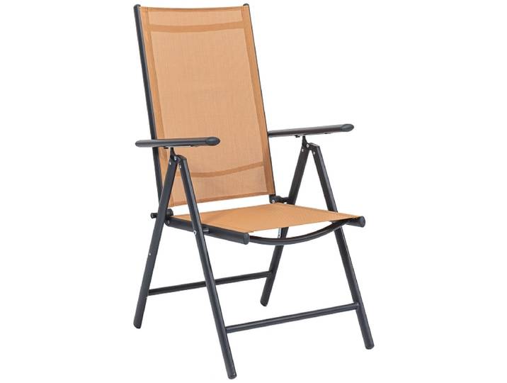 Verstellbarer Gartensessel COLOR Aluminium terrakotta