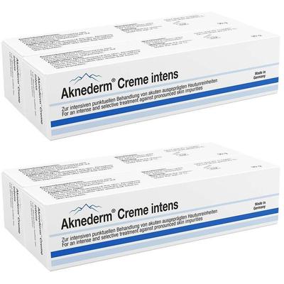 Aknederm Creme intens x2 2x2x30 g