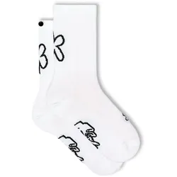 Fingerscrossed Classic Andiamo! Fiore Fahrradsocken - white - 43-46