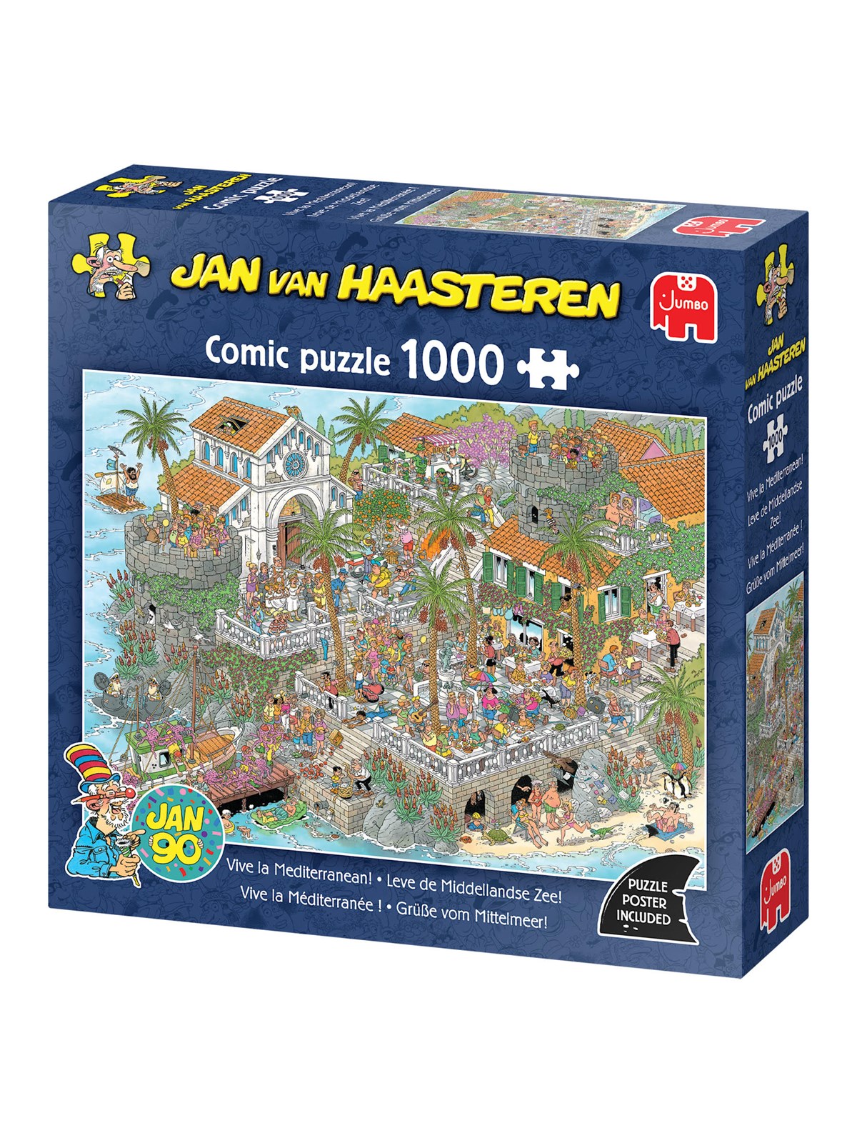 Jan van Haasteren Vive la Mediterranean! (1000)
