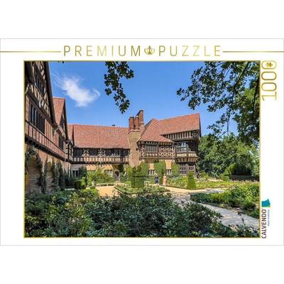 CALVENDO Puzzle Schloss Cecilienhof, 1913-1917 errichtet, ist es der letzte Schlossbau der Hohenzollern. | 1000 Teile Lege-Größe 64x48cm Foto-Puzzle