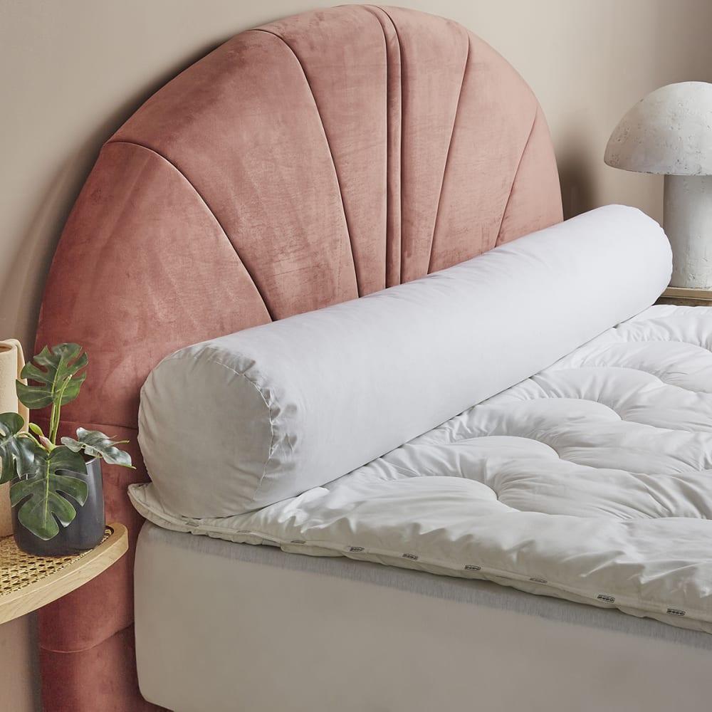 Dodo Traversin - 100 % plumettes 90 cm Blanc 90x0x90cm