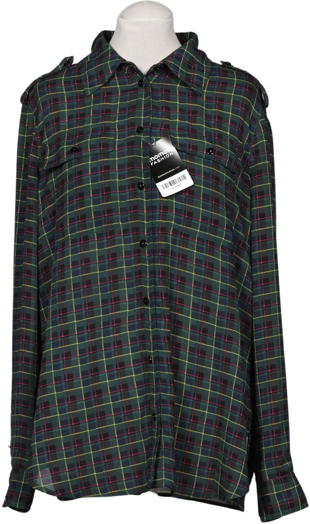 Designers Remix Damen Bluse, Grün, Gr. EU 38, Synthetik - Second Hand