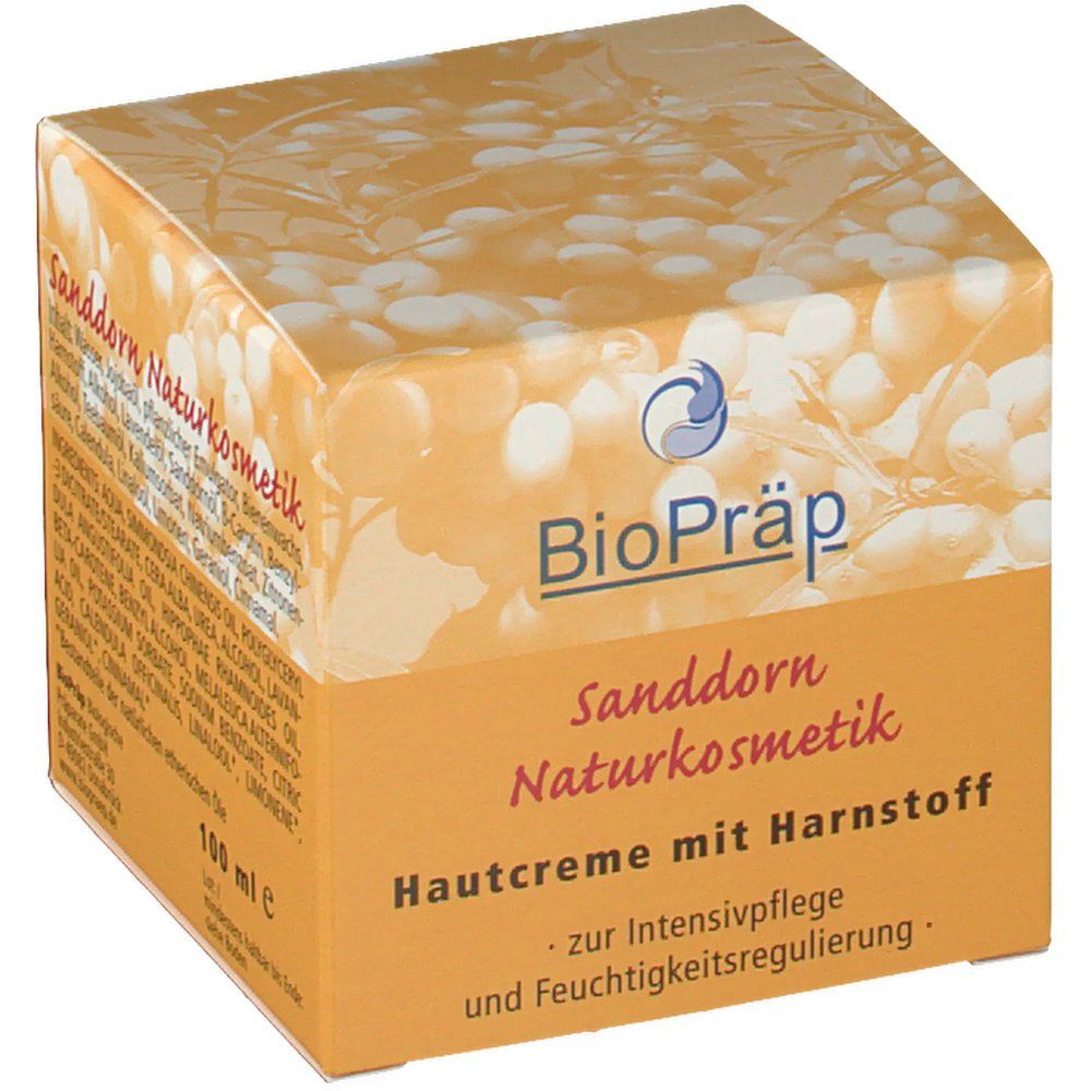 Sanddorn Hautcreme mit Harnstoff 100 ml Creme