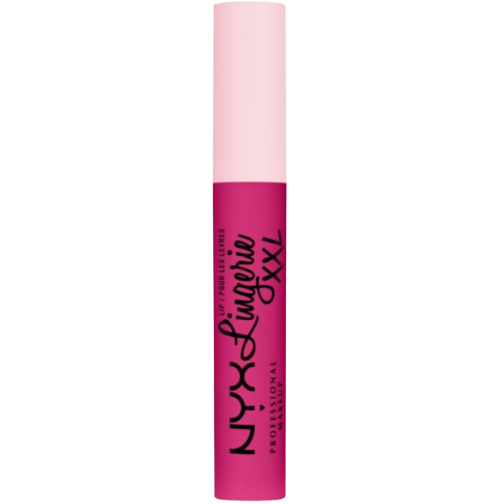 NYX Professional Makeup Lip Lingerie XXL Matte Liquid Lipstick 16H 4mL 19 Pink Hit