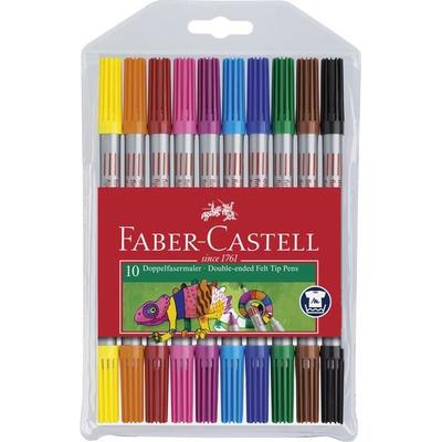 Faber-Castell Doppelfasermaler, 10er Set