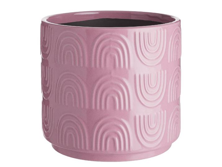 Cache-pot Ø 14cm Rose foncé/Rose foncé