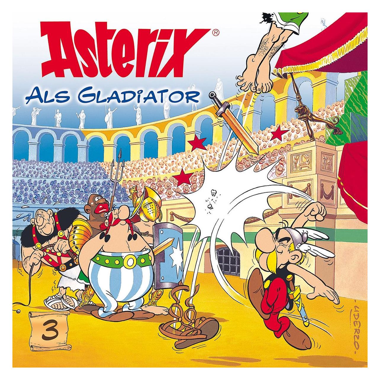 Universal Asterix 03. Asterix als Gladiator (Goscinny, Uderzo, Deutsch) (981955-3)
