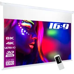 eSmart Professional MIMOTO Akustik Motor Leinwand 182,8 cm 72 Zoll