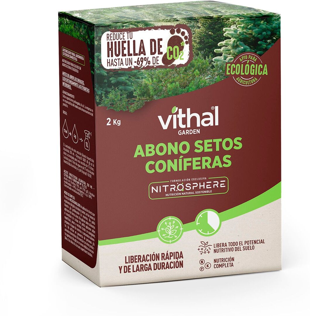 Vithal abono setos-coniferas nitrosphere.