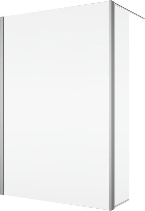 180° drehbare Wand für begehbares Ronal Divera 40x200cm ALUCHROM/SCREEN D22BTK304005087