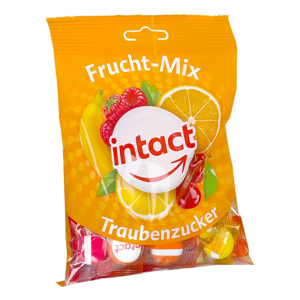 sanotact GmbH Intact Traubenzucker Beutel Frucht-mix 18720611
