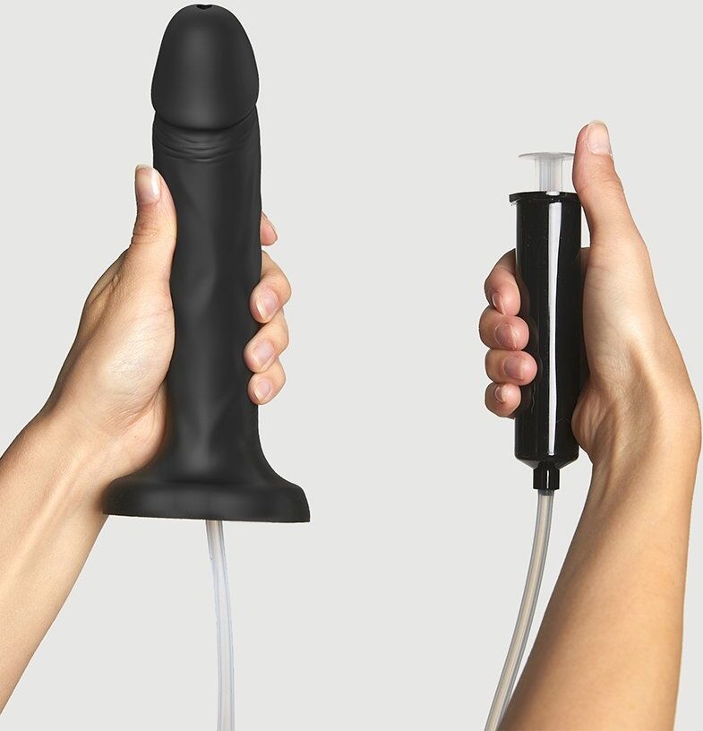 Strap-On-Me Squirting Realistic Cum Dildo - taille XL Noir