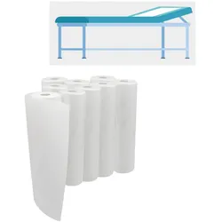Fripa Ärztekrepp duo-line+ 2-lagig weiß 39,0 cm x 50,0 m