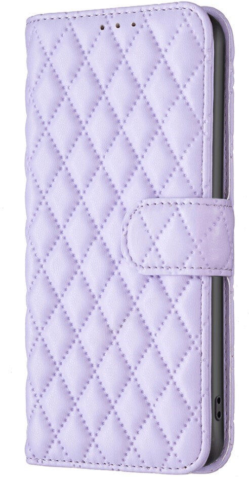 EIDERWOOD OnePlus Nord CE4 Lite (5G) Læder Flip Cover m. Pung & Strop - Rhombus - Lilla
