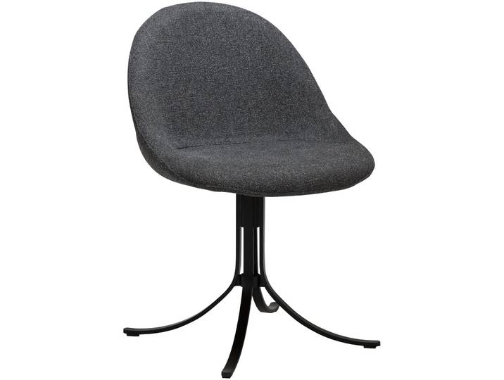 DAN-FORM Stilvoller Stuhl 2er-Set Dolo Stoff grey - Stuhl 2er-Set