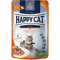 Happy Cat Culinary Meat in Sauce Land Ente | 20x 85g