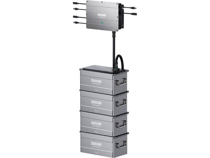Zendure SolarFlow Set - Accu 48V 80Ah 3840Wh - Balkon energiecentrales (4 stuks)