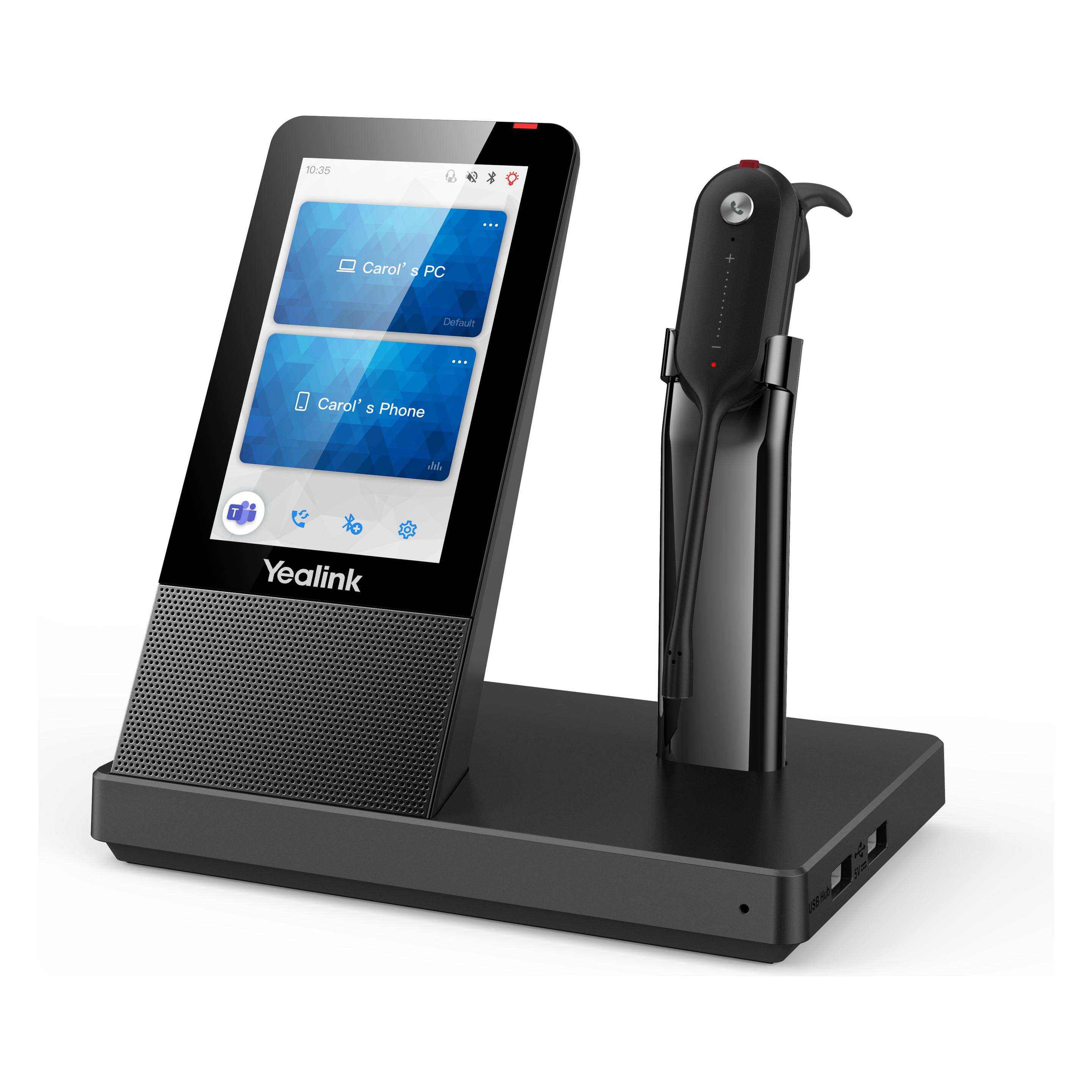 Yealink WH67 UC - Kabelloses konvertierbares -Headset (Kabellos, USB-A) (WH67 UC)