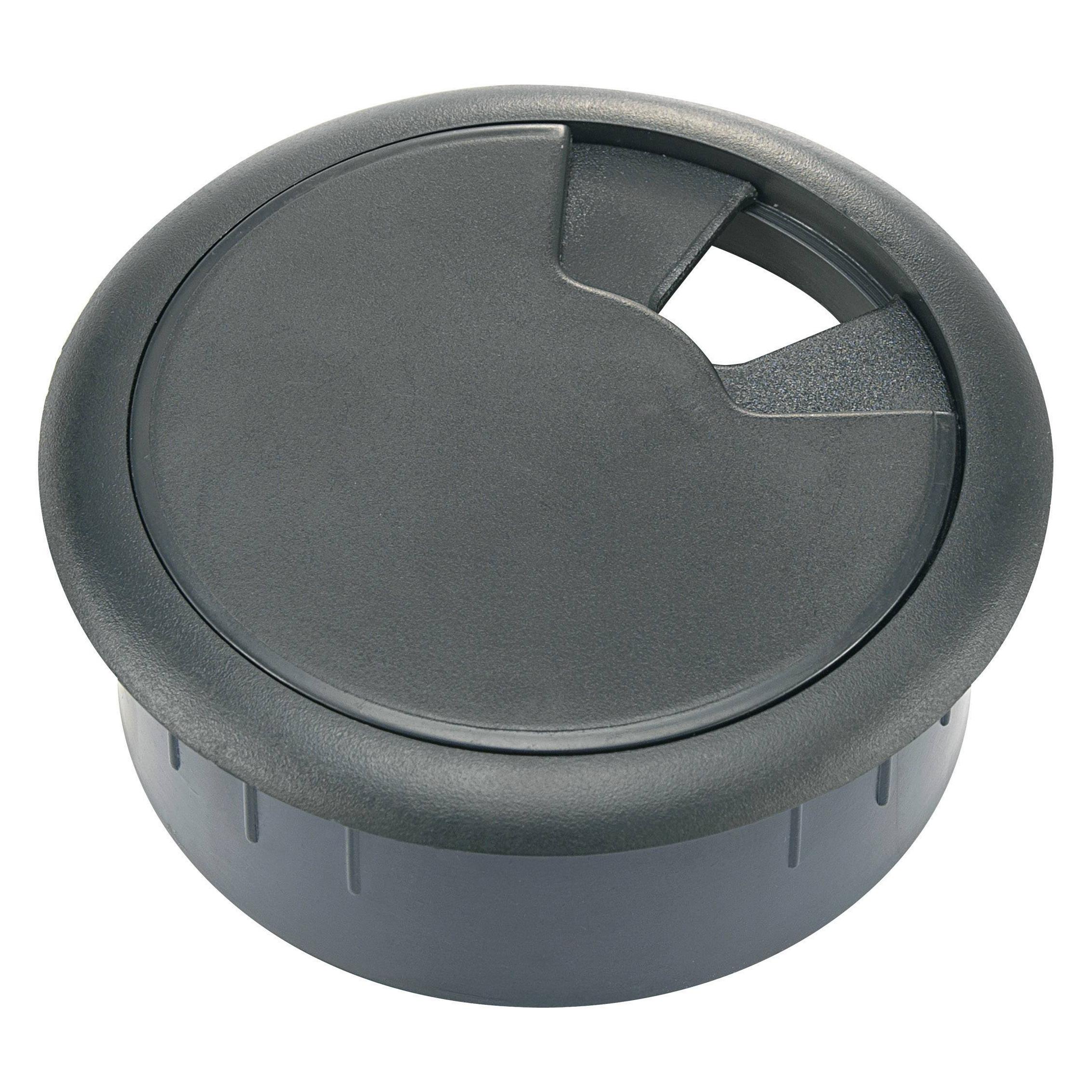 Tru Components Kabeldurchführung für Arbeitsplatten (452610-BK)