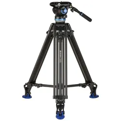 Benro trikojis A673TMBS8PRO trikojis (A673TMBS8PRO) – A673TMBS8PRO (Metall), Stativ, Blau, Schwarz
