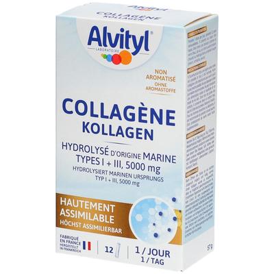 Alvityl Collagène - Poudre à diluer, complément alimentaire base de collagène. bt 12 St Puder
