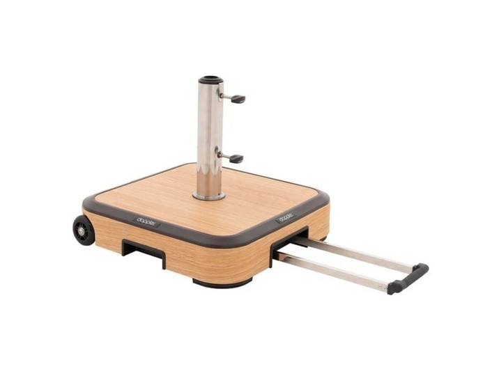 Doppler Schirmsockel 50kg Alu-Beton/Trolley m.Griff