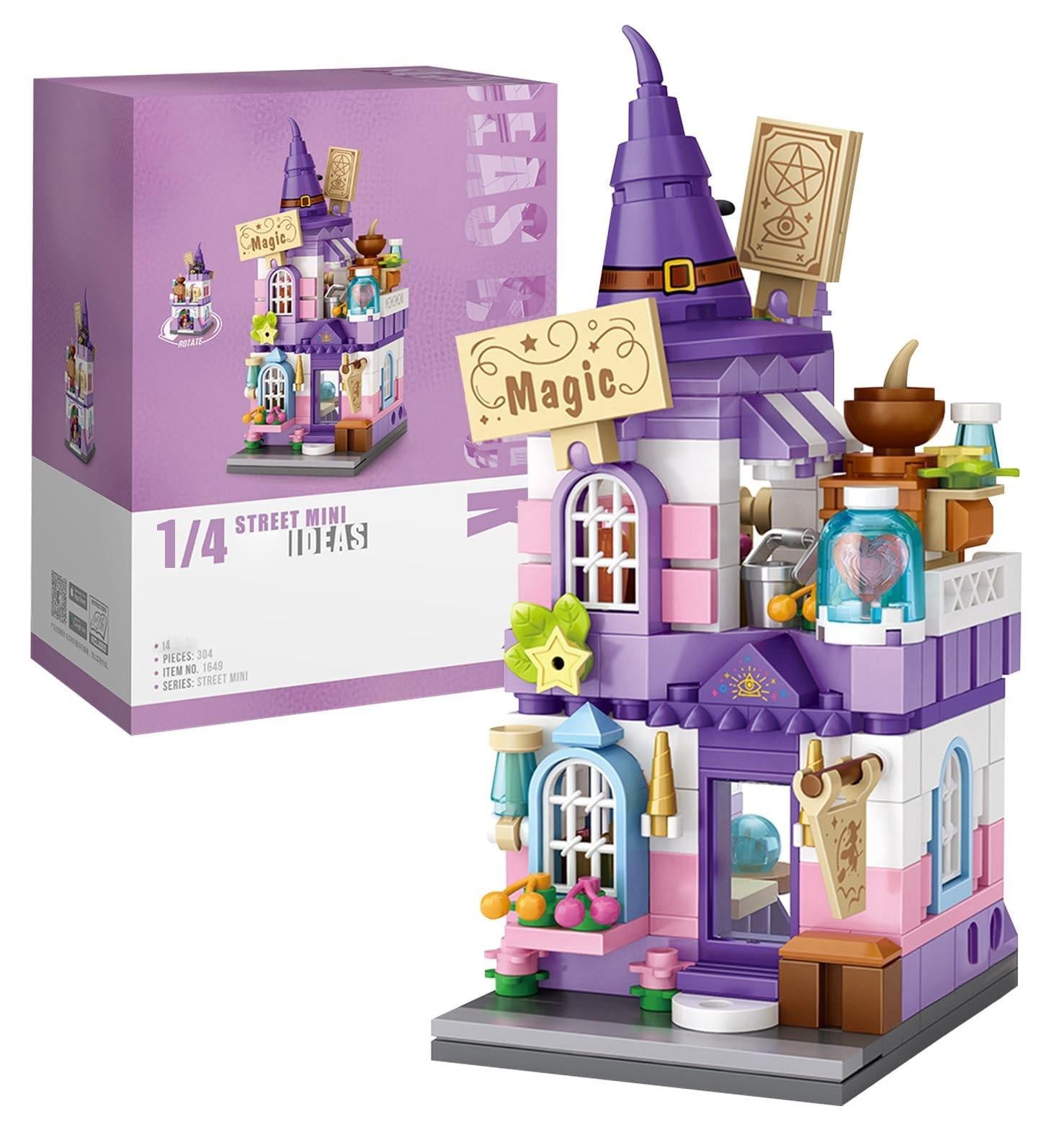 Mini Stad Winkel Bouwset voor Kinderen 14+