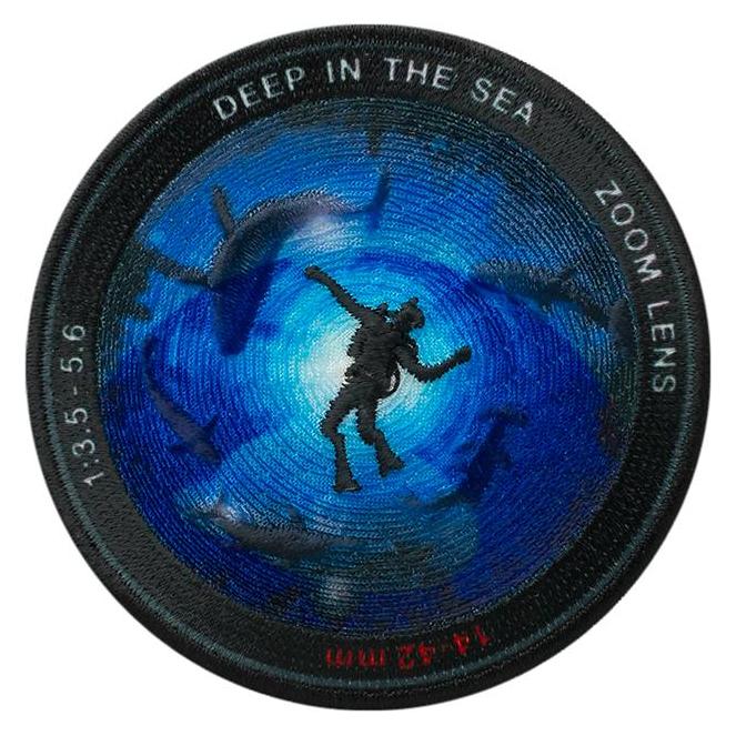 Mono Quick Recycl-Patch Deep Sea (1 Stk., 5.30 x 5.30 cm) (18012)