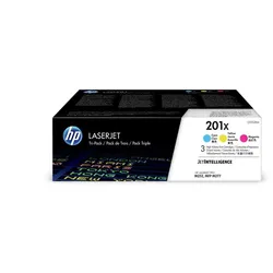 HP, Toner, 201X Tri-Pack (C, M, Y)