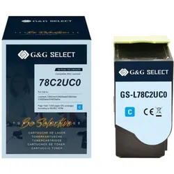 G&G, Toner, Select Premium-Toner GS-L78C2UC0 ersetzt 78C2UC0 (7 Seiten, )