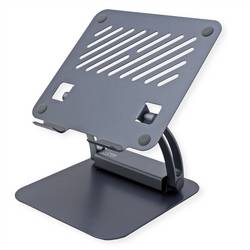 EXSYS EX-1224HM Laptopständer mit abnehmbarer 7 in 1 USB-C Dockingstation