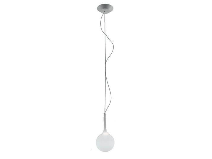 Castore 14 Pendelleuchte White - Artemide - Wohnzimmer - Design - Glas - Kugel