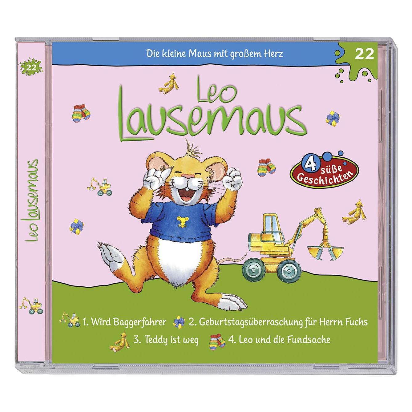 Kiddinx Leo Lausemaus F.22 - Teddy ist weg (Leo Lausemaus, Deutsch) (65704600)