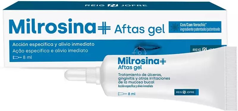 Reig Jofre Milrosina+ Canker Sore Gel 8 ml