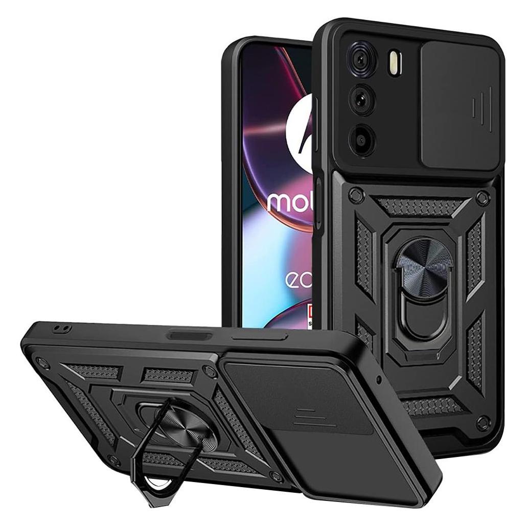 Techsuit - CamShield Series - Motorola Edge 30 - Black (Motorola Edge 30) (56343772)