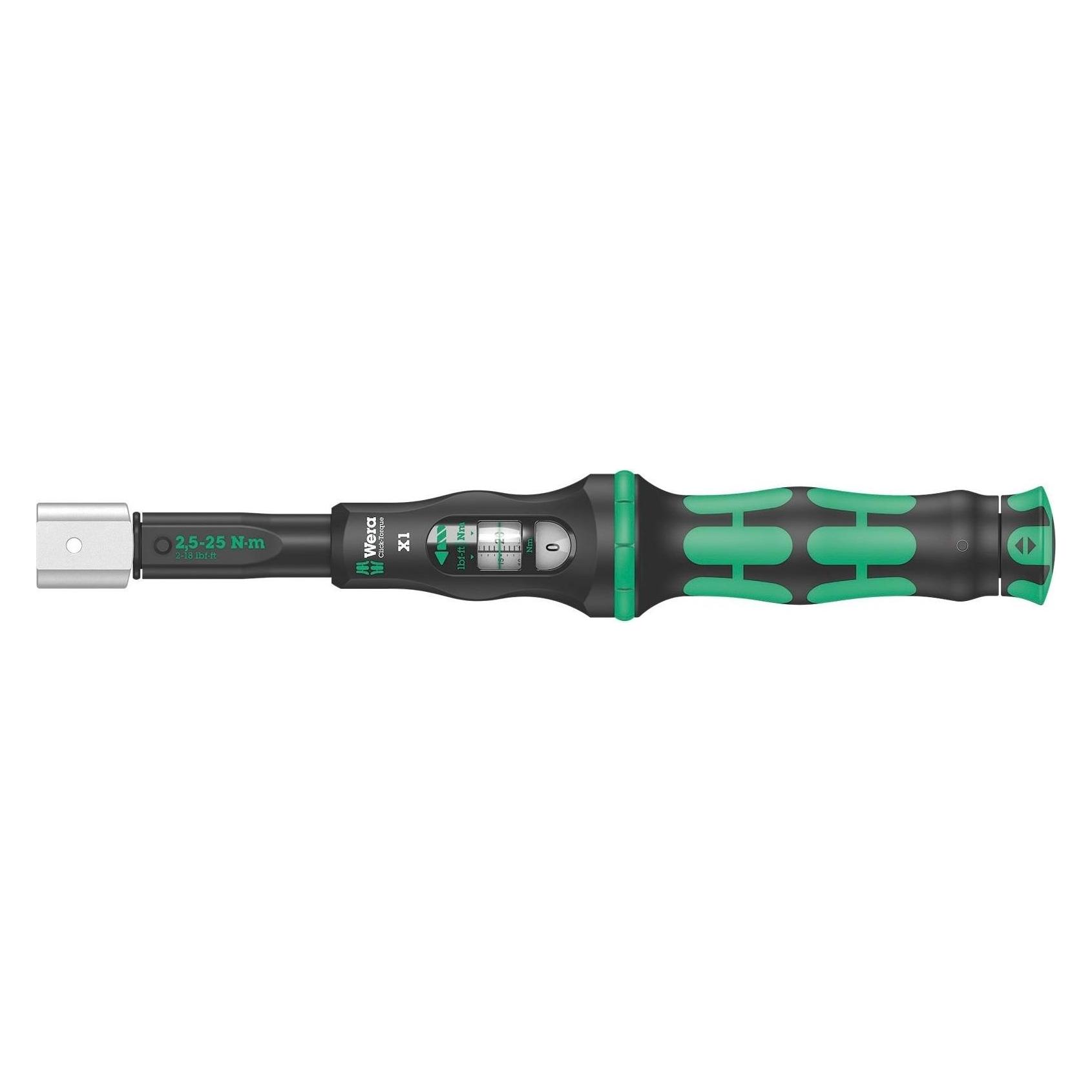 Wera Click-Torque X 1 (2.50 - 25 Nm) (05075651001)