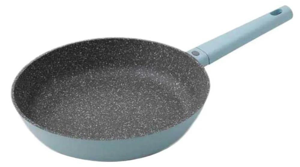 MasterClass aluminium koekenpan met antiaanbaklaag, hemelsblauw, 28 cm