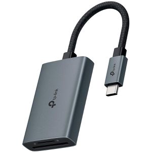 TP-Link Kartenleser 4.0 Adapter UA440C, 2 in 1, USB-C 3.0, extern, für SD- & MicroSD-Karten
