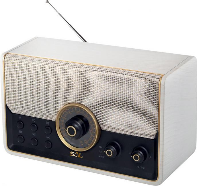 Sal Da Vinci Draagbare retro-stijl radio RRT6B