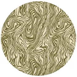 BADEMATTE Abstrakt - Marmor - Grün Badvorleger 70x70 cm