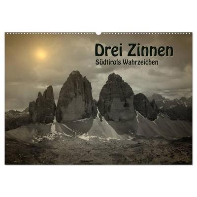 Drei Zinnen - Südtirols Wahrzeichen (Wandkalender 2026 DIN A2 quer), CALVENDO Monatskalender