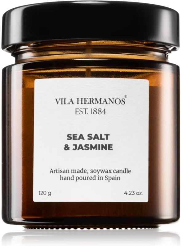 Vila Hermanos Apothecary Sea Salt & Jasmine bougie parfumée 120 g