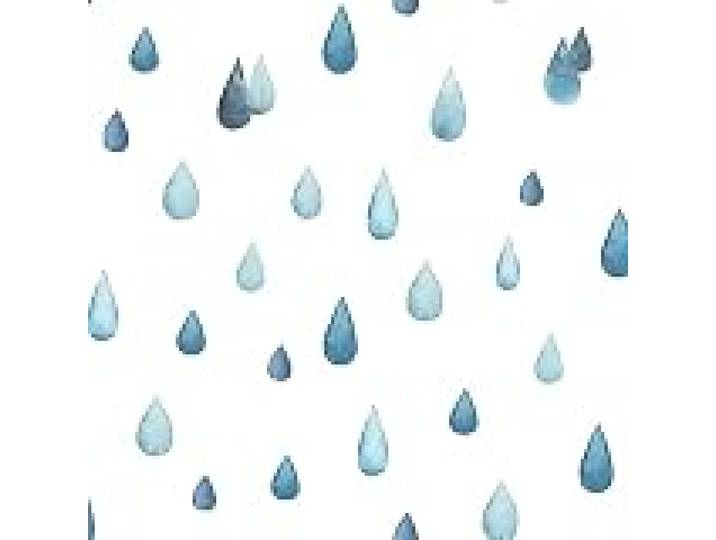 Papier Peint Adhésif Clara Jean Gouttes de Pluie