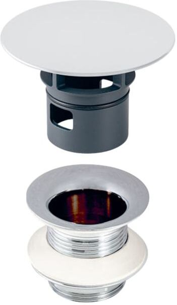 Geberit Universal Ablaufventil 152080211 1 1/4"x80mm, mit freiem Auslauf